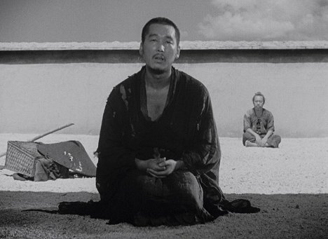 Minoru Chiaki, Takashi Shimura - Rashomon - Das Lustwäldchen - Filmfotos