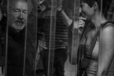 Ridley Scott, Katherine Waterston - Alien: Covenant - Forgatási fotók