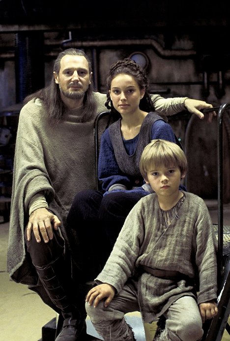 Liam Neeson, Natalie Portman, Jake Lloyd - Star Wars: Episode I - The Phantom Menace - Making of