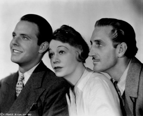 Louis Hayward, Pauline Lord, Basil Rathbone - A Feather in Her Hat - Promóció fotók