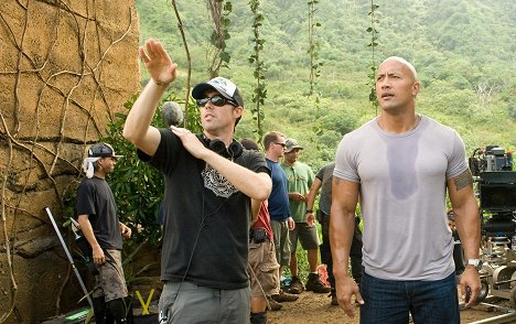 Brad Peyton, Dwayne Johnson - Cesta na tajomný ostrov - Z nakrúcania