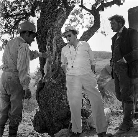 Serge Reggiani, Luchino Visconti, Burt Lancaster - Il gattopardo - De filmagens