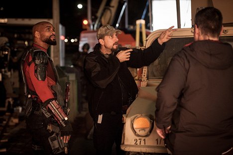 Will Smith, David Ayer - Suicide Squad - Dreharbeiten