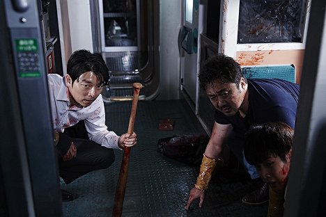 Yoo Gong, Dong-seok Ma, Woo-shik Choi - Vlak do Pusanu - Z filmu