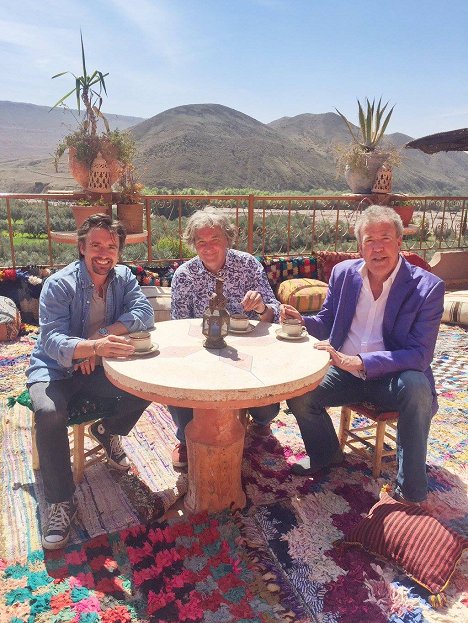 Richard Hammond, James May, Jeremy Clarkson - The Grand Tour - Kuvat kuvauksista