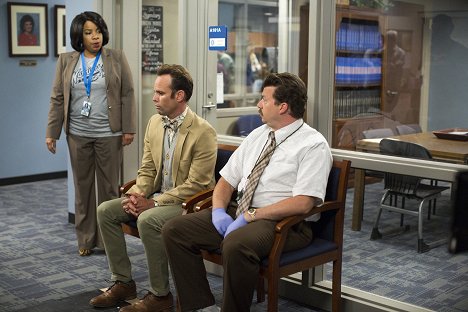 Kimberly Hebert Gregory, Walton Goggins, Danny McBride - Vice Principals - Photos