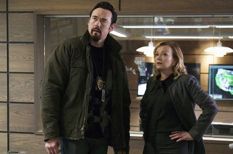 Kevin Durand, Samantha Mathis - The Strain - New York Strong - Photos