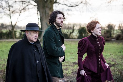 Nicholas Woodeson, Colin Morgan, Charlotte Spencer - The Living and the Dead - Episode 6 - Photos