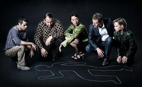 Morteza Tavakoli, Wolf Bachofner, Ursula Strauss, Andreas Lust, Katharina Straßer - Schnell ermittelt - Werbefoto