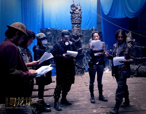 Yu Xia, Bo Huang, Qi Shu, Kun Chen - The Ghouls : The Lost Legend - Tournage