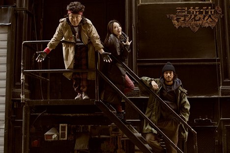 Bo Huang, Qi Shu, Kun Chen - Mojin - The Lost Legend - Dreharbeiten