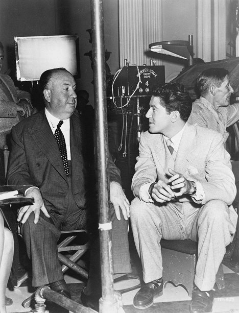 Alfred Hitchcock, Farley Granger - Strangers on a Train - Making of