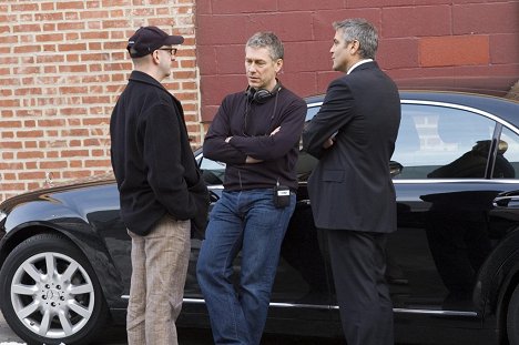 Tony Gilroy, George Clooney - Michael Clayton - Van de set