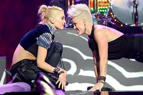 Gwen Stefani, P!nk - No Doubt: Live at iHeartRadio Music Festival 2012 - Photos