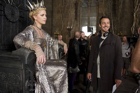Charlize Theron, Rupert Sanders - Snow White and the Huntsman - Making of