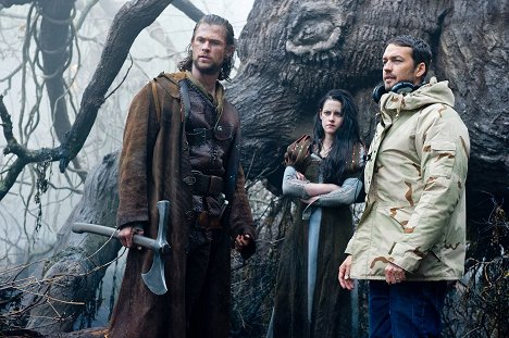 Chris Hemsworth, Kristen Stewart, Rupert Sanders - Snow White and the Huntsman - Dreharbeiten