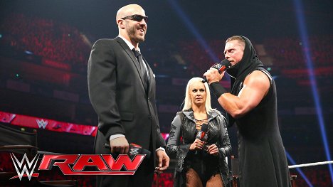 Claudio Castagnoli, Maryse Ouellet Mizanin, Mike "The Miz" Mizanin - WWE Monday Night RAW - Lobbykaarten