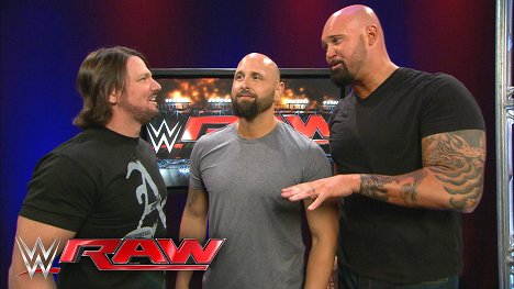Allen Jones, Chad Allegra, Andrew Hankinson - WWE Monday Night RAW - Cartões lobby