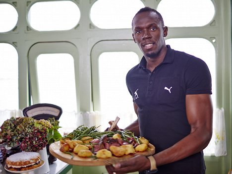Usain Bolt - Jamie & Jimmy's Food Fight Club - Photos
