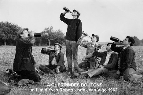 Pierre Tchernia, Jean Richard, Paul Crauchet, Robert Rollis, Jacques Dufilho, Michel Galabru - Der Krieg der Knöpfe - Filmfotos