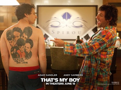 Andy Samberg, Adam Sandler - That's My Boy - Lobbykaarten