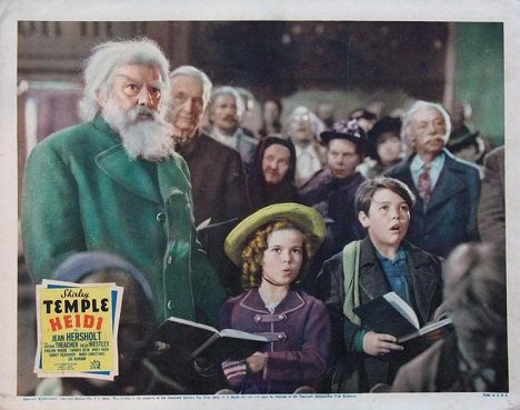 Jean Hersholt, Shirley Temple - Heidi - Lobby Cards