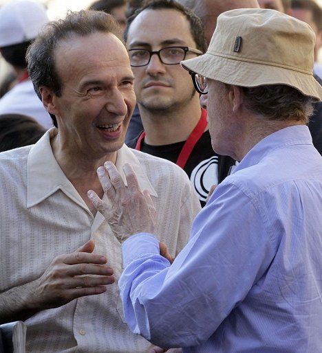 Roberto Benigni, Woody Allen - Rómának szeretettel - Forgatási fotók
