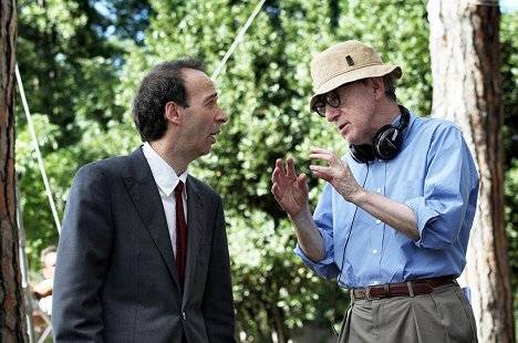 Roberto Benigni, Woody Allen - To Rome with Love - Dreharbeiten