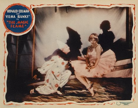 Ronald Colman, Vilma Bánky - The Magic Flame - Lobbykarten