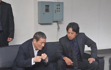 Takeshi Kitano, Kippei Shiina - Outrage - Filmfotos