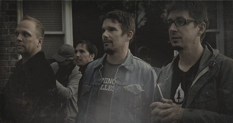 Christopher Norr, Ethan Hawke, Scott Derrickson - Sinister - Forgatási fotók