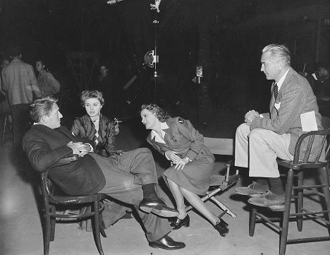 Spencer Tracy, Ingrid Bergman, Irene Dunne, Victor Fleming - A Guy Named Joe - Making of