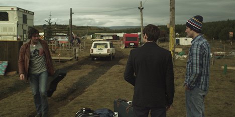 Björn Hlynur Haraldsson, Daniel Brühl, Gísli Örn Garðarsson - King's Road - Filmfotos