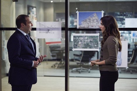 Rick Hoffman, Carly Pope - Suits - P.S.L. - Photos