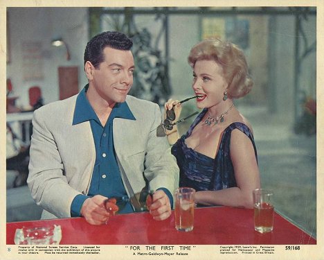 Mario Lanza, Zsa Zsa Gabor - For the First Time - Lobby Cards