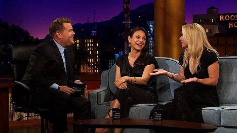James Corden, Mila Kunis, Christina Applegate - The Late Late Show with James Corden - Van film