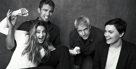 Shailene Woodley, Theo James, Neil Burger, Veronica Roth - Die Bestimmung - Divergent - Werbefoto