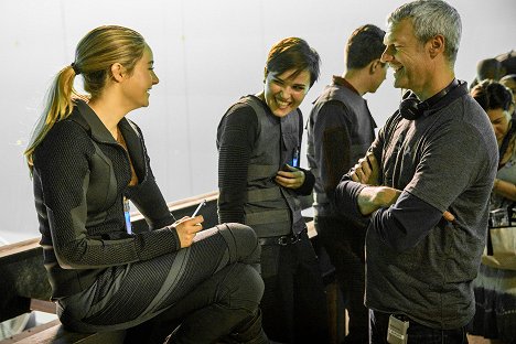 Shailene Woodley, Veronica Roth, Neil Burger - Die Bestimmung - Divergent - Dreharbeiten