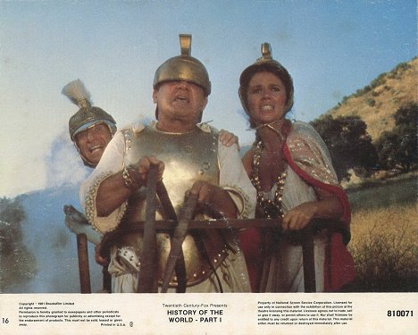 Mel Brooks, Dom DeLuise, Mary-Margaret Humes - History of the World: Part I - Lobby karty