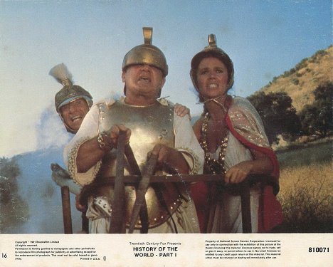 Mel Brooks, Dom DeLuise, Mary-Margaret Humes - La Folle Histoire du monde - Cartes de lobby