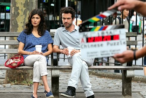 Audrey Tautou, Romain Duris - Casse-tête chinois - Z natáčení