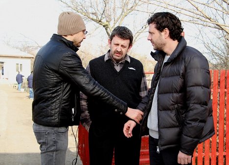 Călin Peter Netzer, Adrian Titieni, Bogdan Dumitrache - Child's Pose - Van de set