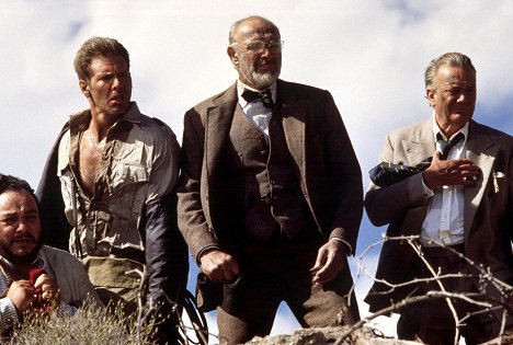 John Rhys-Davies, Harrison Ford, Sean Connery, Denholm Elliott - Indiana Jones y la última cruzada - De la película
