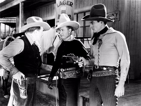 Wheeler Oakman, Tim McCoy, John Wayne - Texas Cyclone - Kuvat elokuvasta