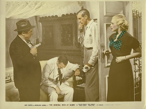 Gary Cooper, Madeleine Carroll - The General Died at Dawn - Lobby Cards