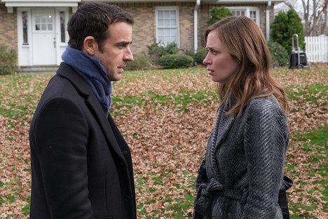 Justin Theroux, Emily Blunt - The Girl on the Train - Photos