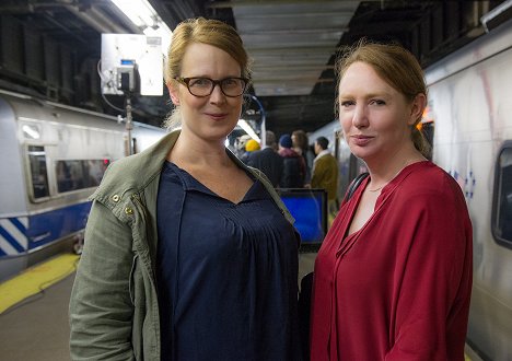 Erin Cressida Wilson, Paula Hawkins - The Girl on the Train - Dreharbeiten