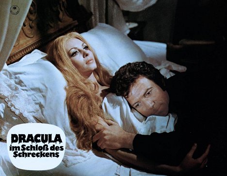 Michèle Mercier, Anthony Franciosa - Dracula im Schloß des Schreckens - Lobbykarten