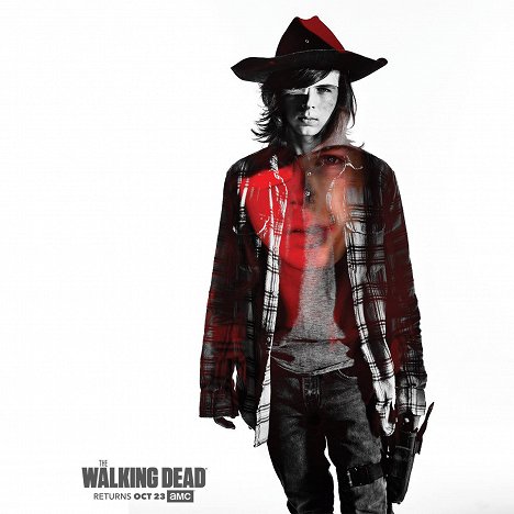 Chandler Riggs - The Walking Dead - Season 7 - Cartões lobby