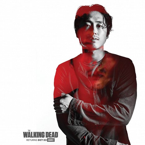 Steven Yeun - The Walking Dead - Season 7 - Cartes de lobby
